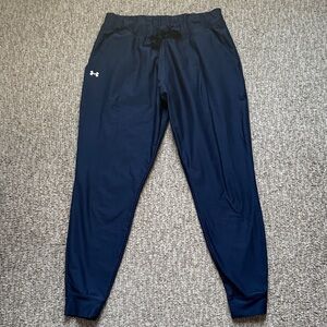 Under Armour Dark Navy Performance Track Pants